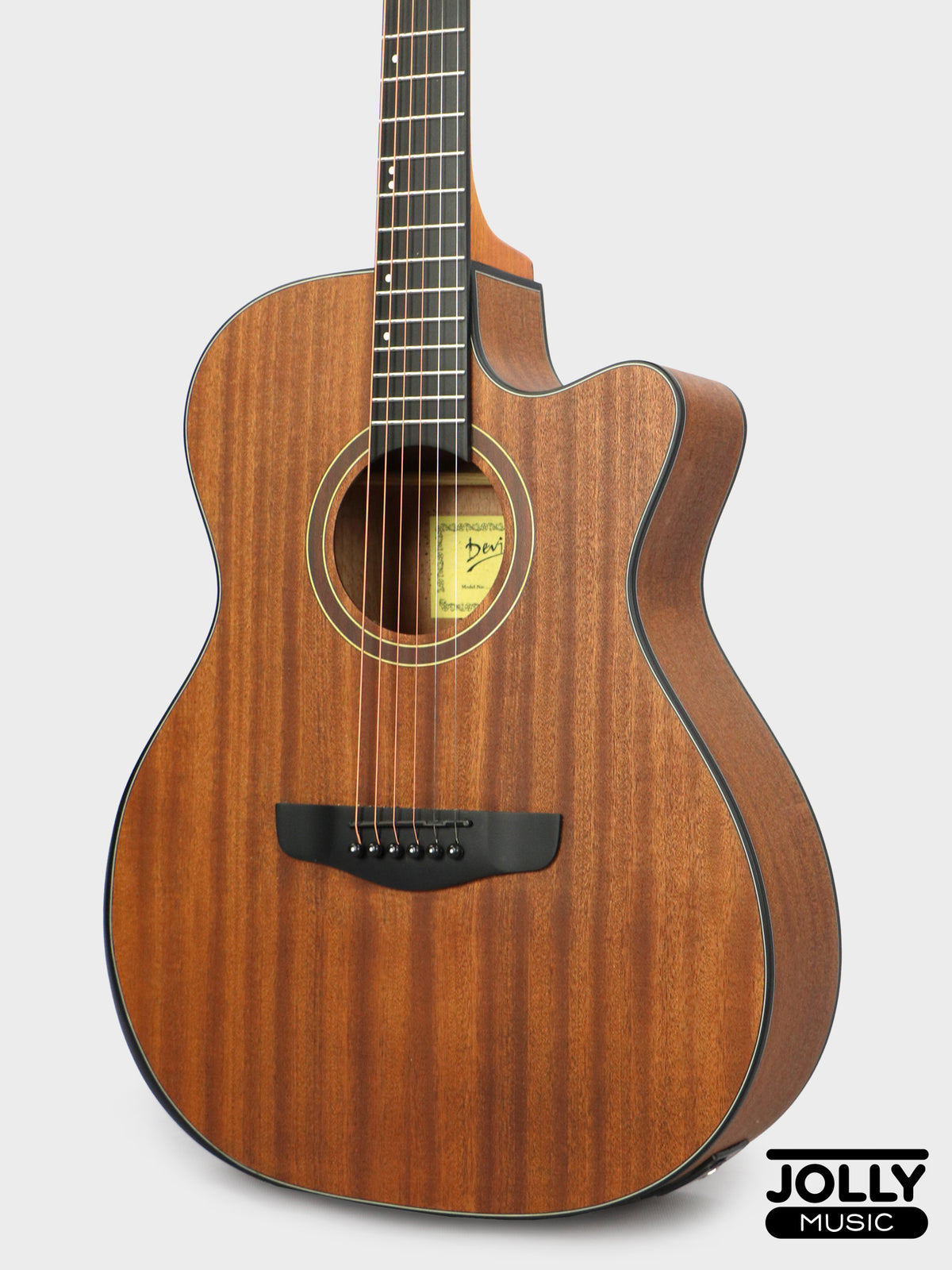 Deviser LS-550 EQ OM Acoustic-Electric Guitar