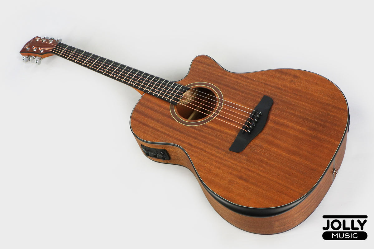 Deviser LS-550 EQ OM Acoustic-Electric Guitar