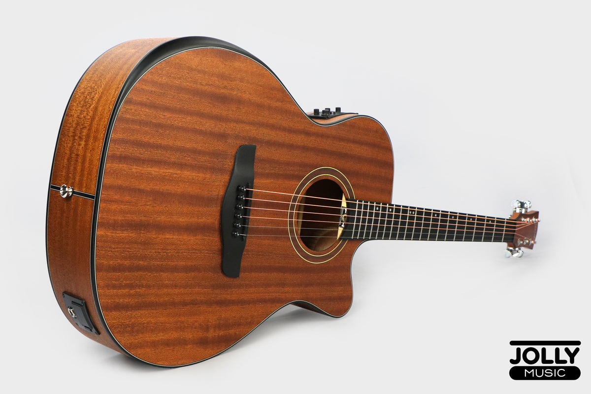 Deviser LS-550 EQ OM Acoustic-Electric Guitar