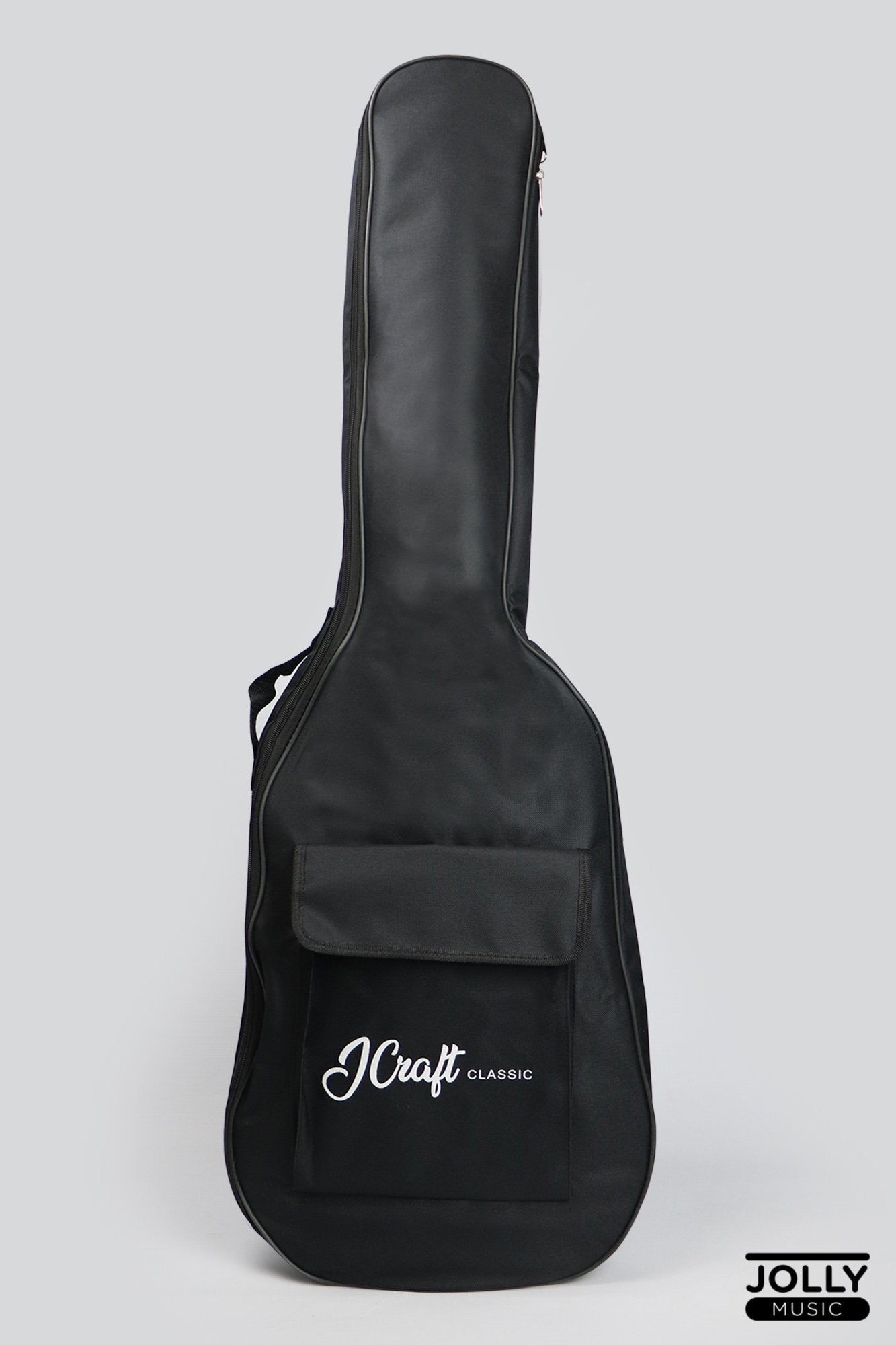 JCraft JB-1 J-Offset 5-String Bass Guitar with Gigbag - Natural