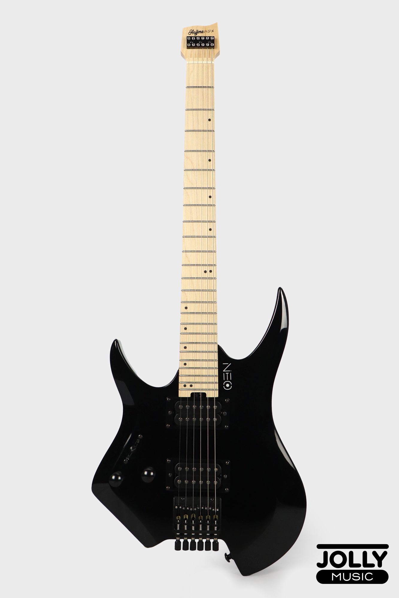 Hajime Neo HT-2 Headless Guitar - LEFT HAND Black