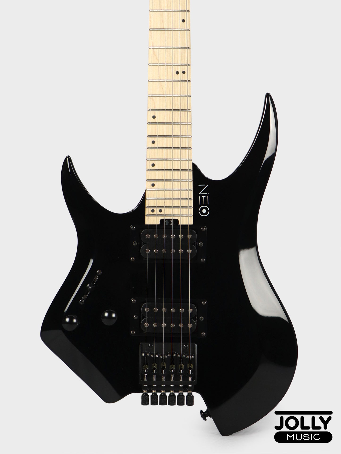 Hajime Neo HT-2 Headless Guitar - LEFT HAND Black