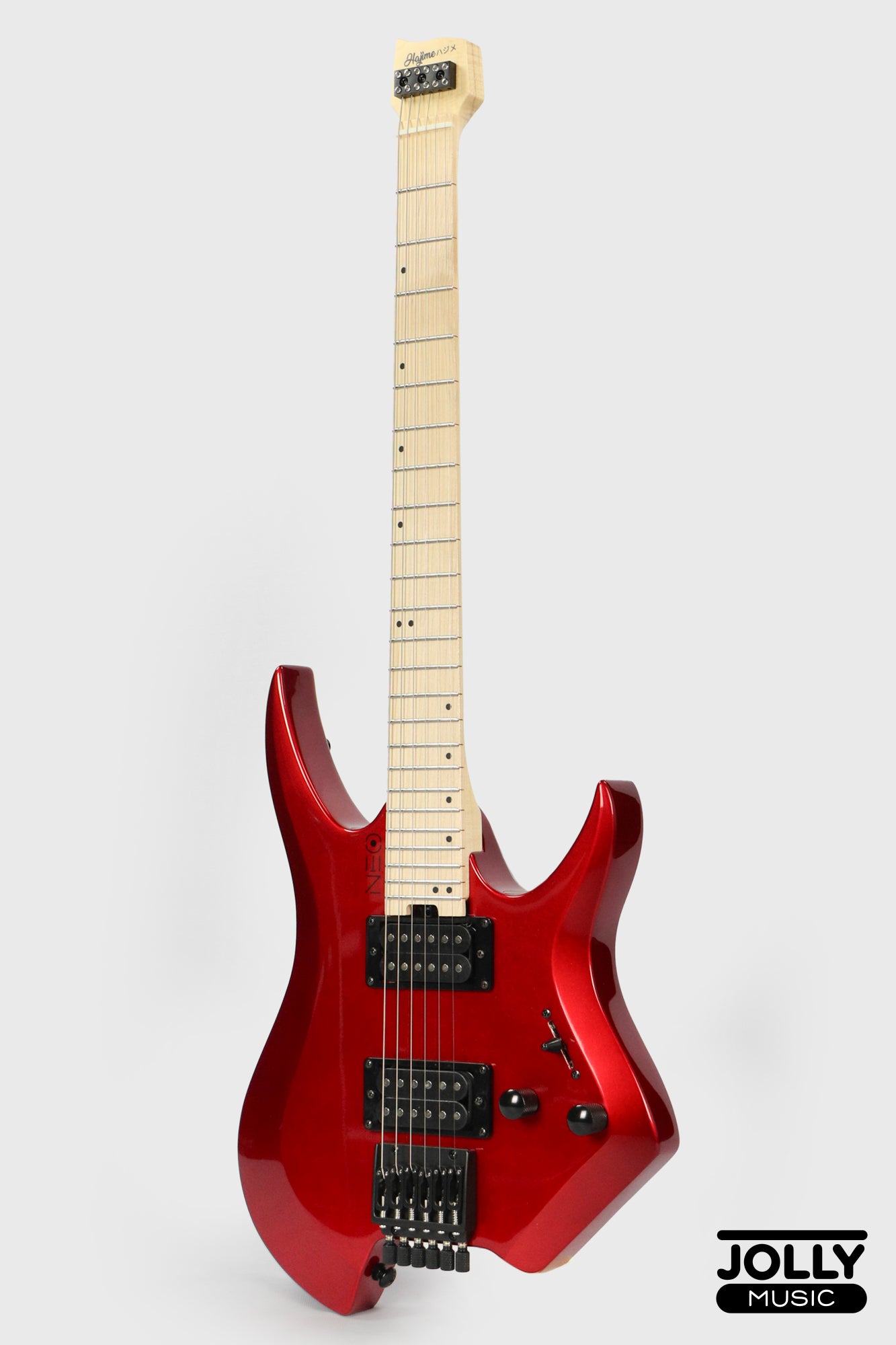 Hajime Neo HT-2 Headless Guitar - Metallic Red