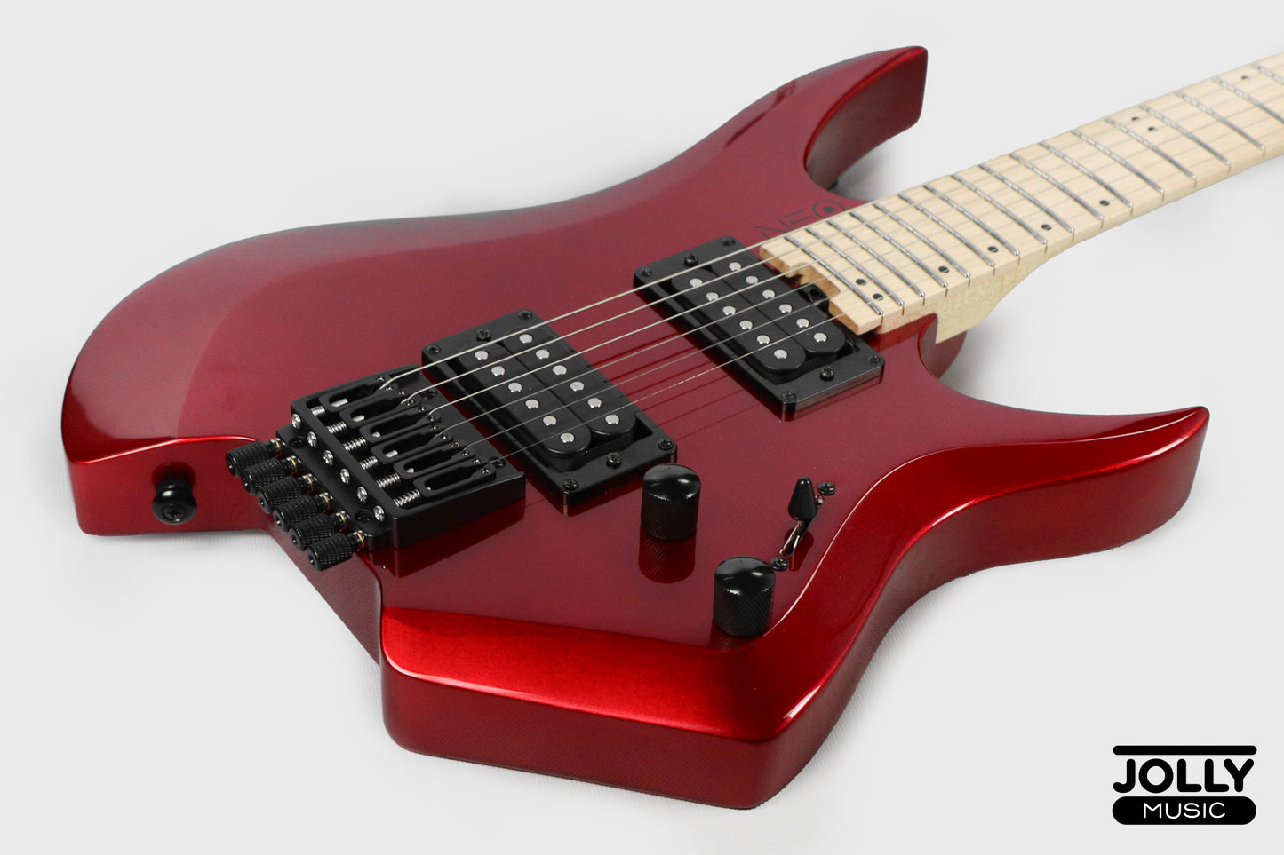 Hajime Neo HT-2 Headless Guitar - Metallic Red