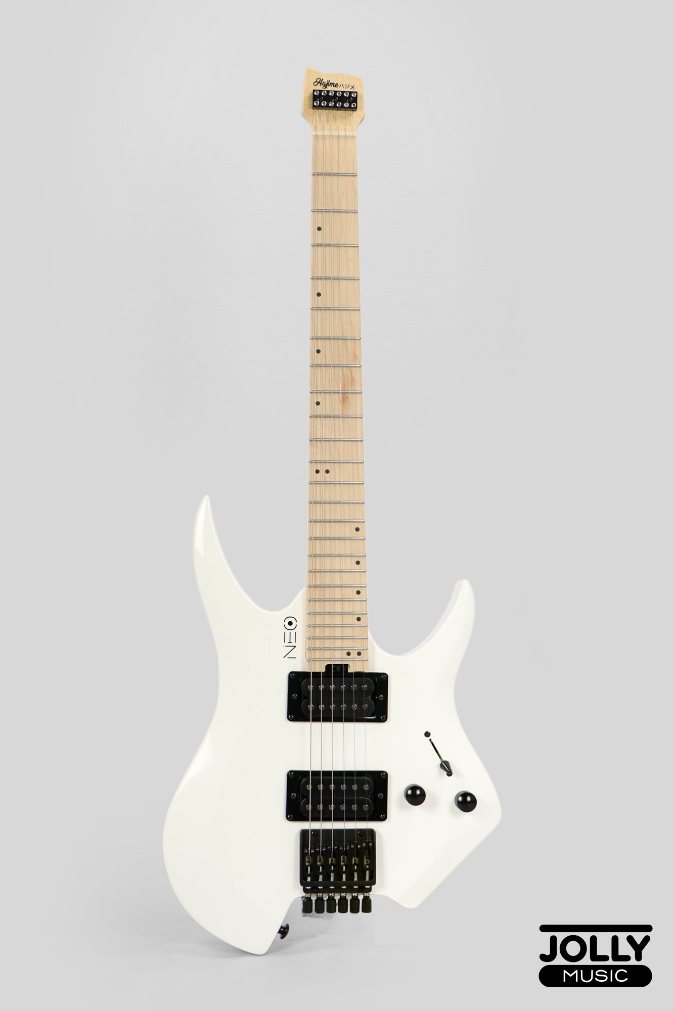 Hajime Neo HT-2 Headless Guitar - White