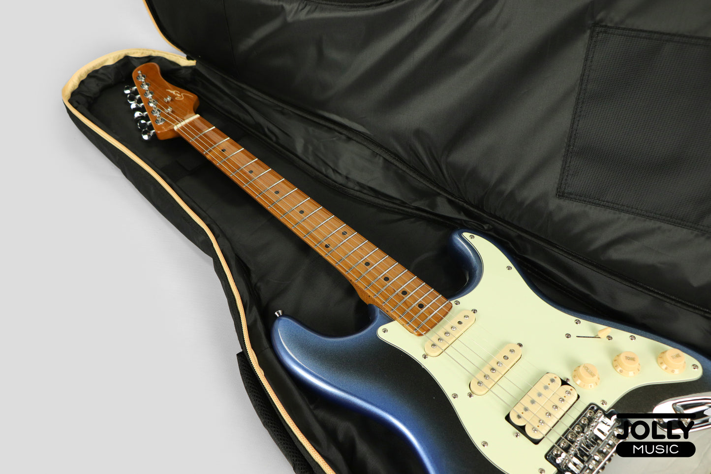 Smiger LG-2 PRO S-Style Electric Guitar High Grade - Dark Blue Burst