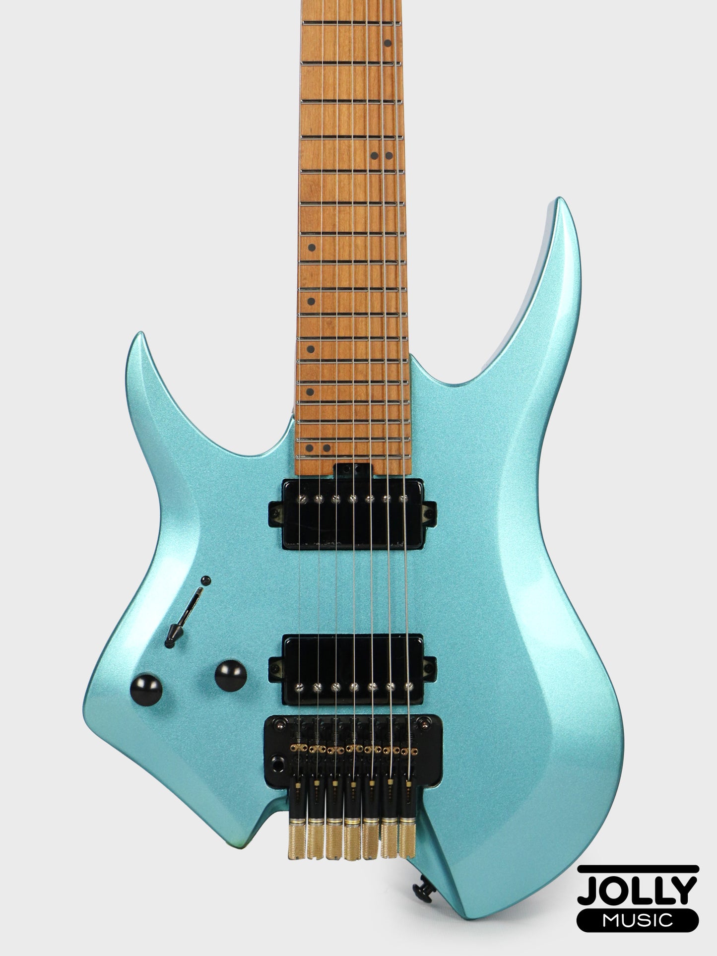 JCraft Aeon Headless 7-Str Trem LEFT HAND HT7-3 LH - Lake Placid Blue