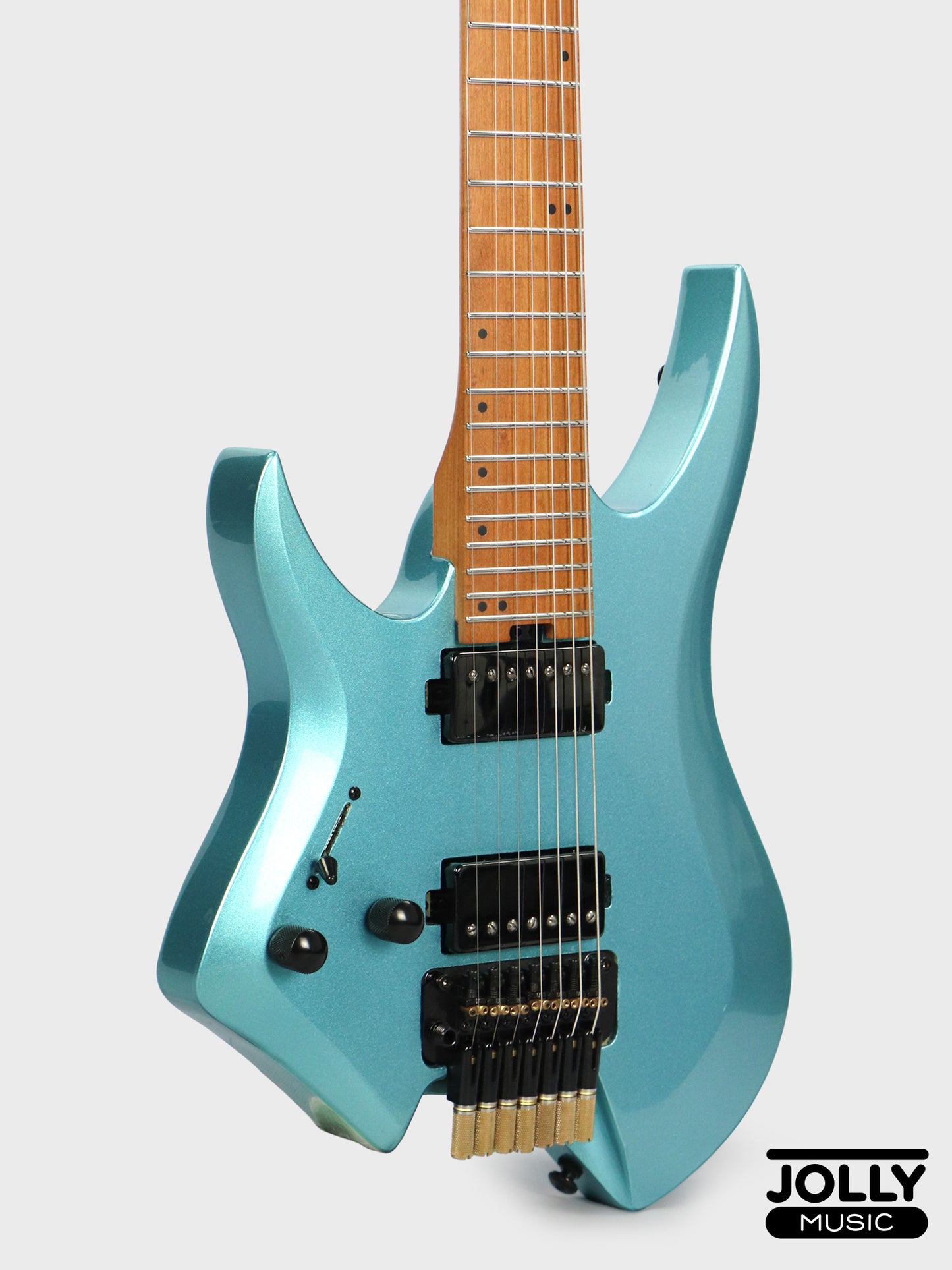 JCraft Aeon Headless 7-Str Trem LEFT HAND HT7-3 LH - Lake Placid Blue