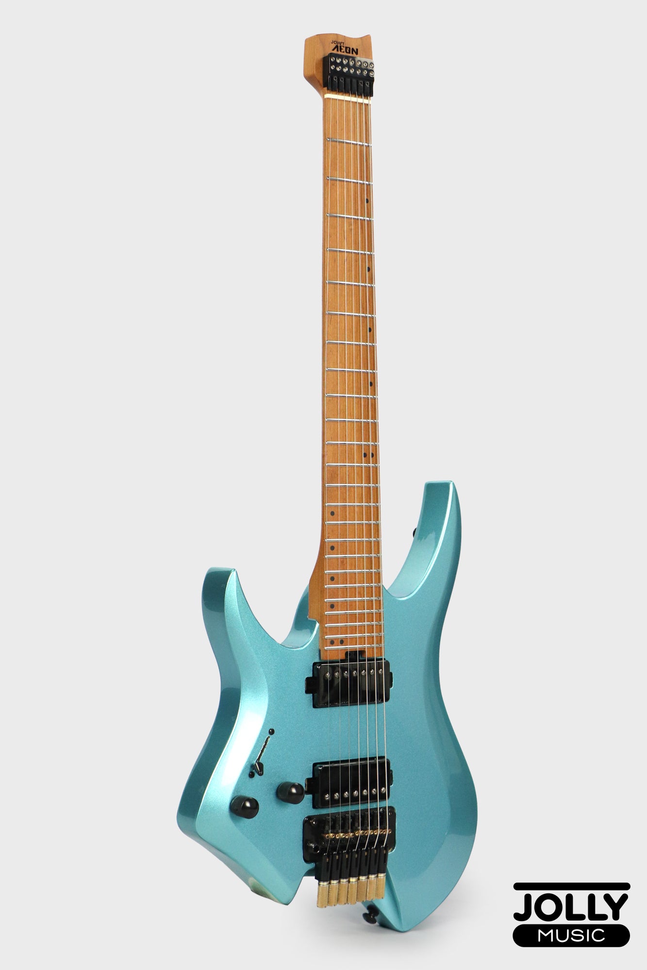 JCraft Aeon Headless 7-Str Trem LEFT HAND HT7-3 LH - Lake Placid Blue