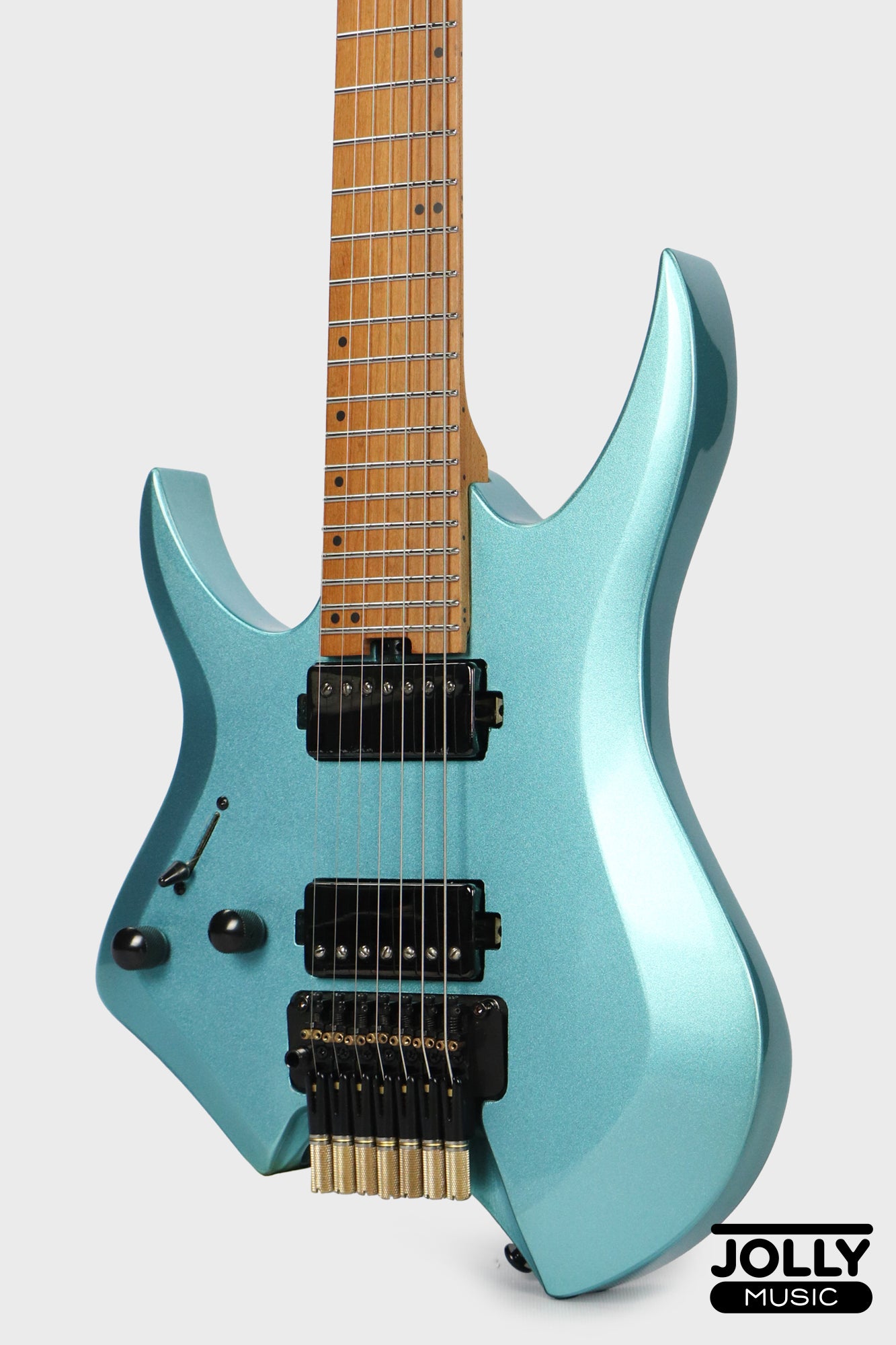 JCraft Aeon Headless 7-Str Trem LEFT HAND HT7-3 LH - Lake Placid Blue
