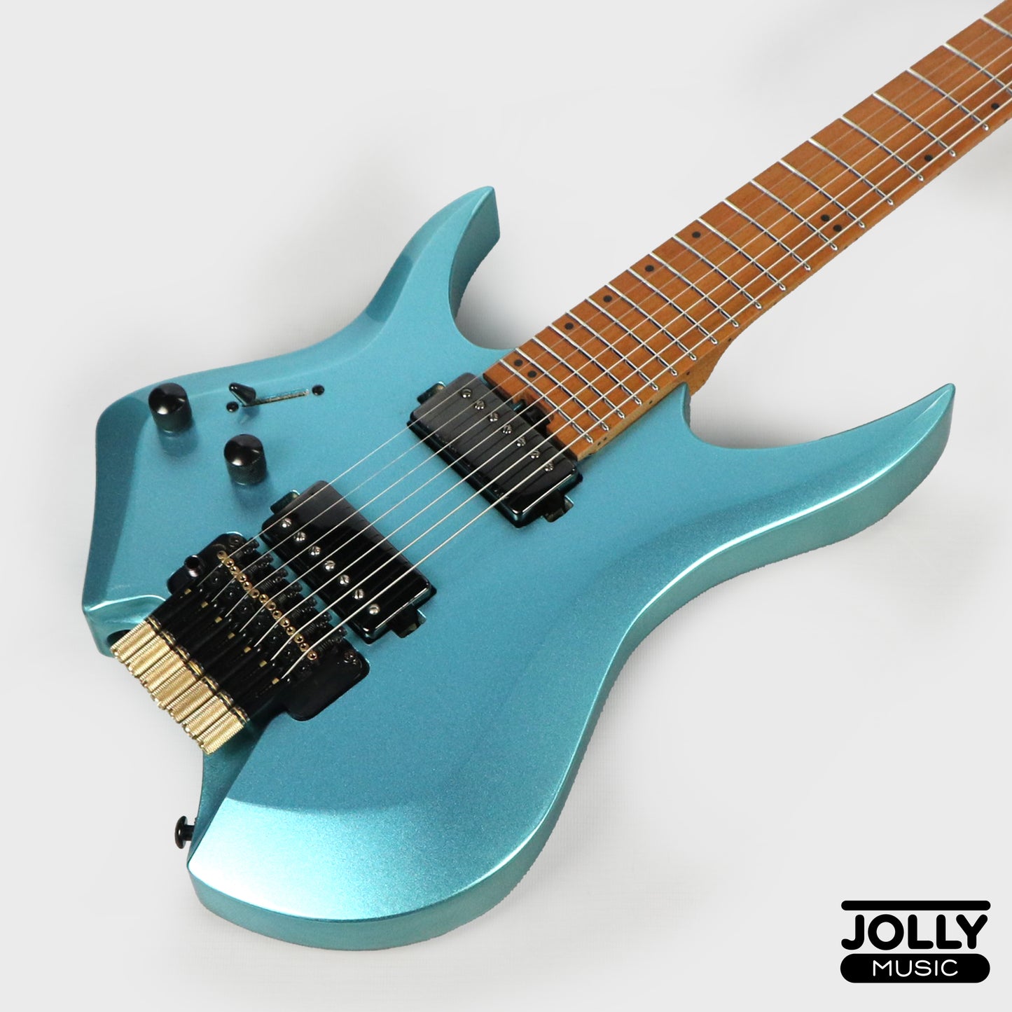 JCraft Aeon Headless 7-Str Trem LEFT HAND HT7-3 LH - Lake Placid Blue