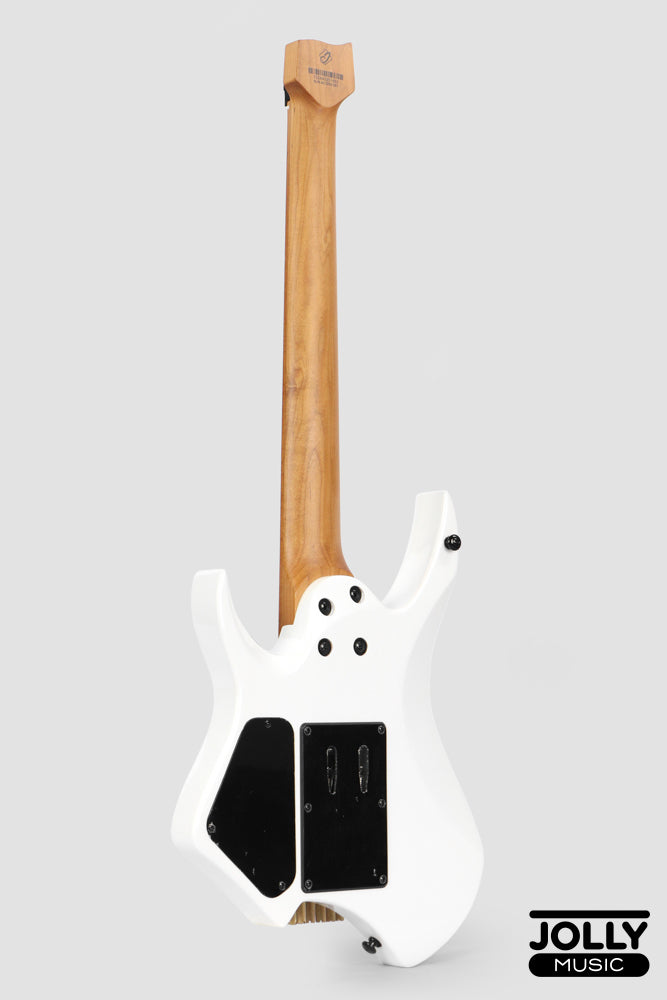 JCraft Aeon Headless 7-Str Trem Electric Guitar HT7-3 - Pearl White Metallic