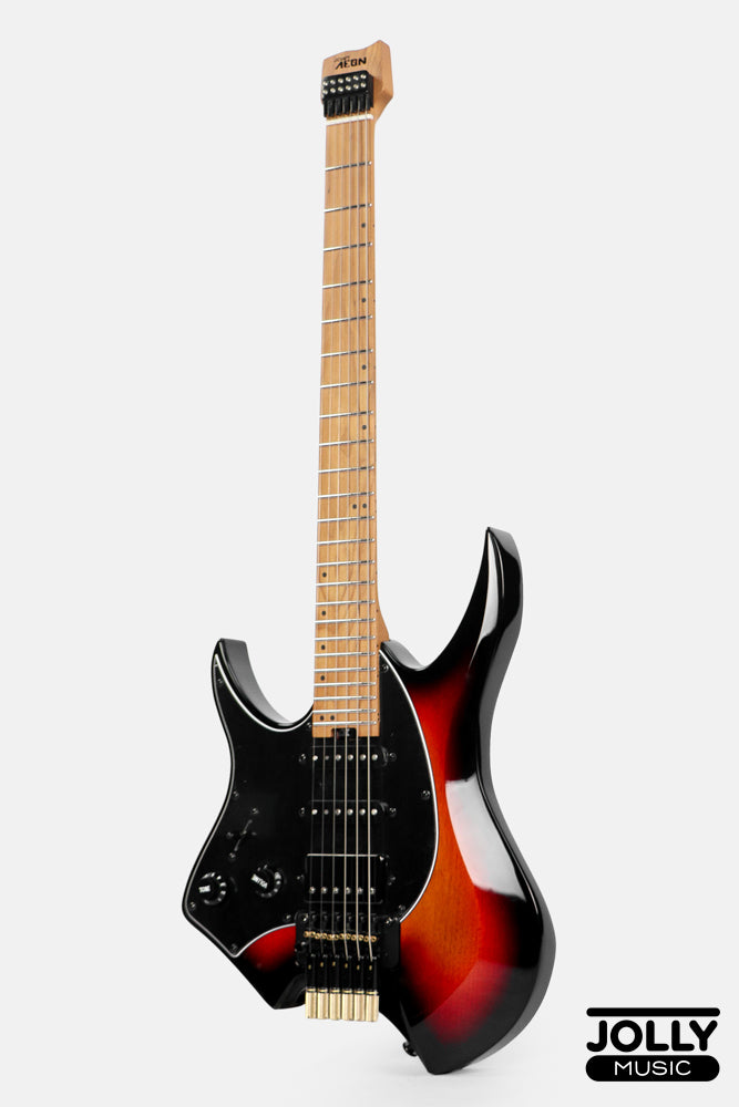 JCraft Aeon Headless Fusion HSS LEFT HAND HTP-3 LH - Sunburst