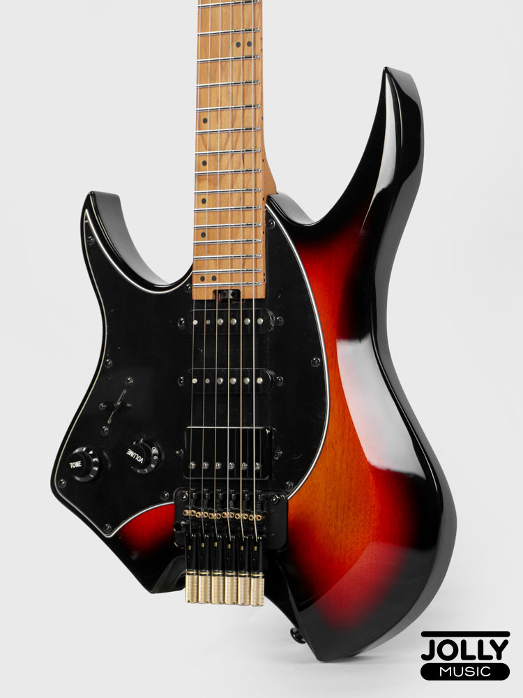 JCraft Aeon Headless Fusion HSS LEFT HAND HTP-3 LH - Sunburst