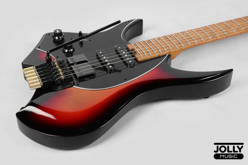 JCraft Aeon Headless Fusion HSS LEFT HAND HTP-3 LH - Sunburst