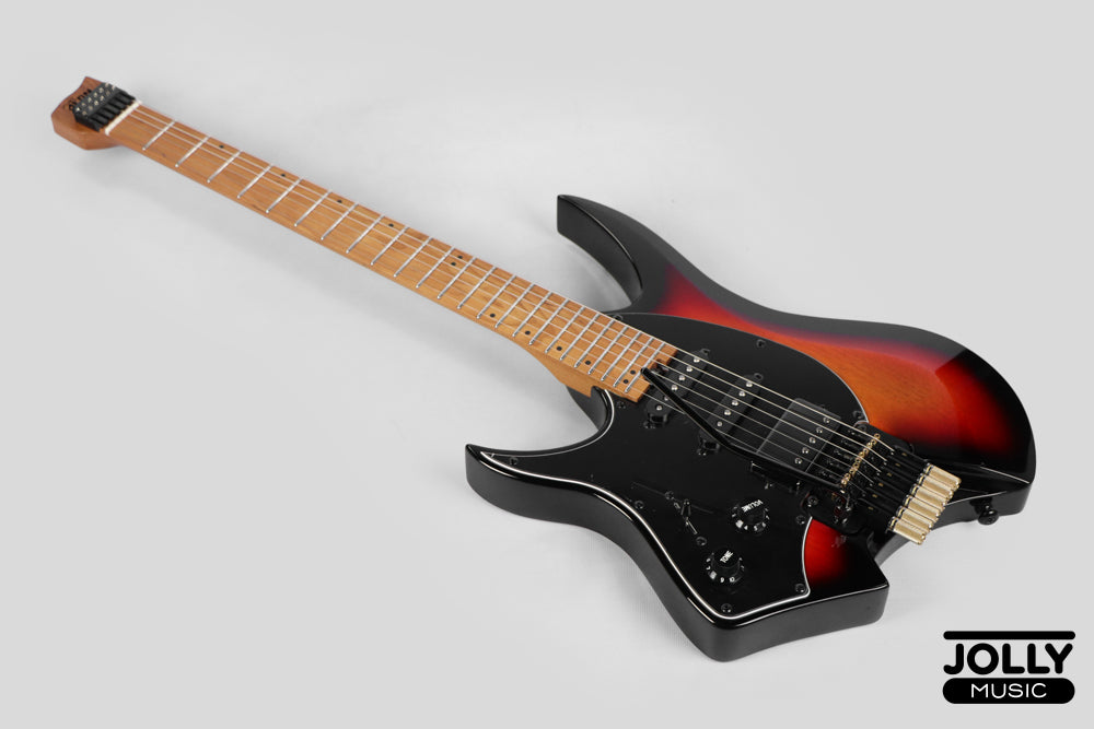 JCraft Aeon Headless Fusion HSS LEFT HAND HTP-3 LH - Sunburst