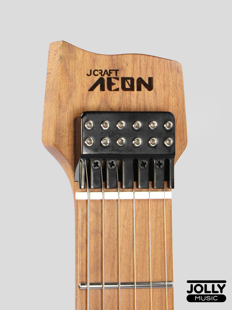 JCraft Aeon Headless Fusion HSS Electric Guitar HTP-3 - Sunburst