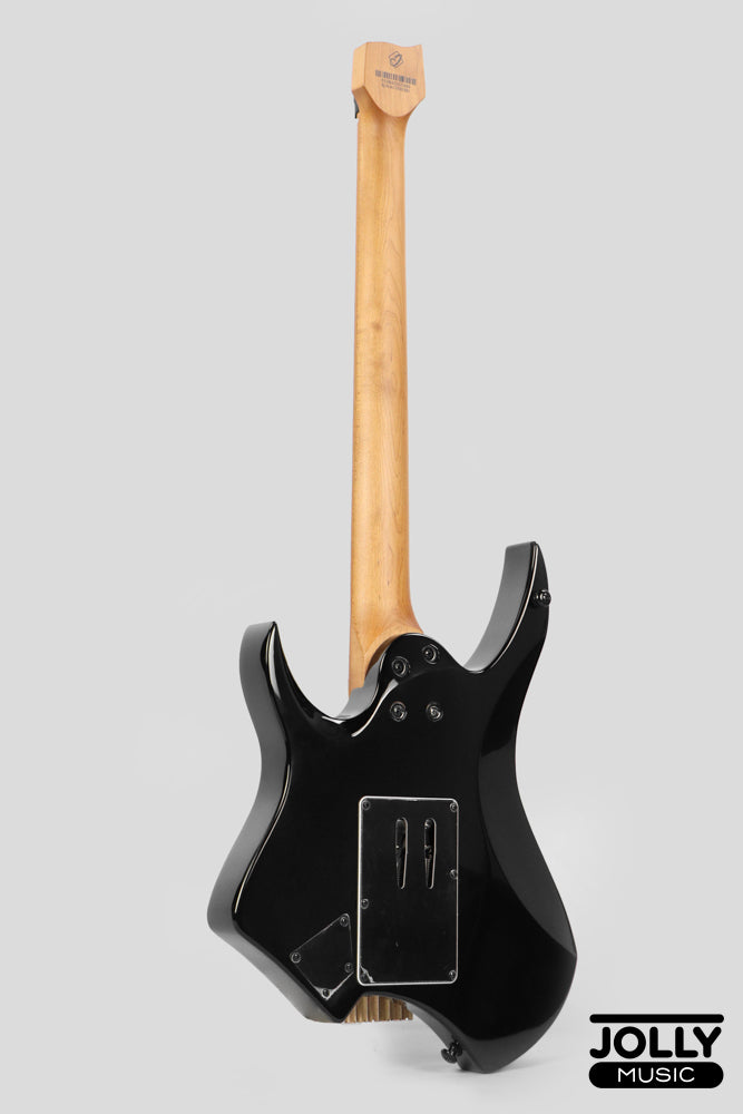 JCraft Aeon Headless Fusion HSS Electric Guitar HTP-3 - Sunburst