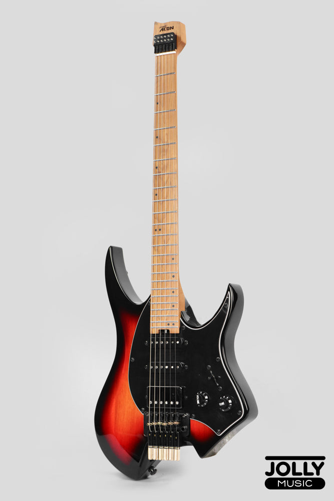 JCraft Aeon Headless Fusion HSS Electric Guitar HTP-3 - Sunburst