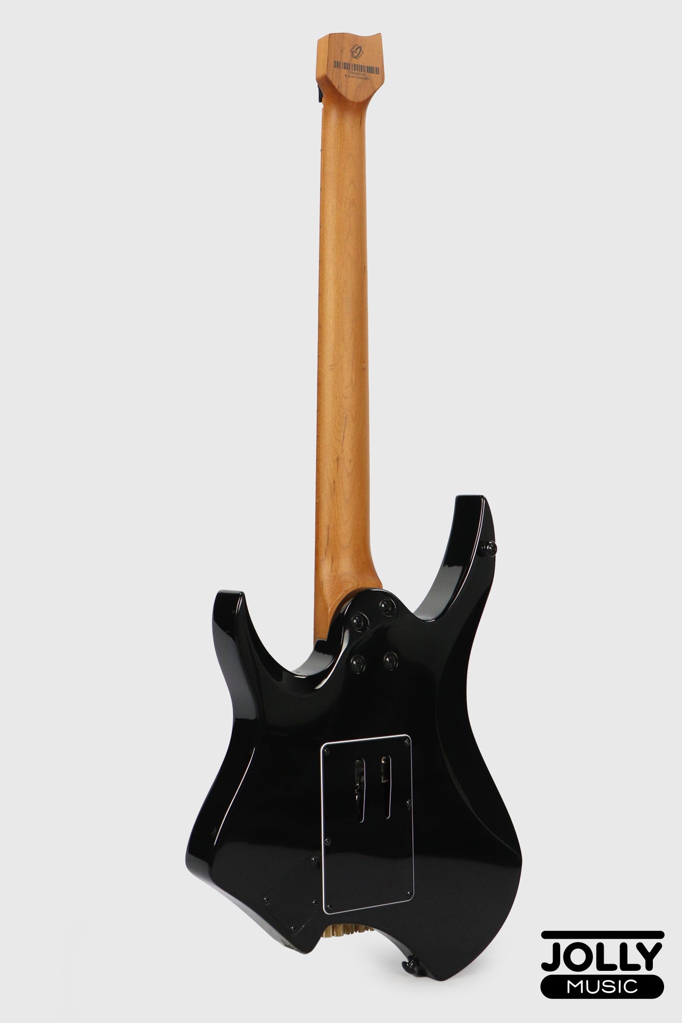 JCraft Aeon Headless Fusion HSS Electric Guitar HTP-3 - Blue Flame (Veneer)