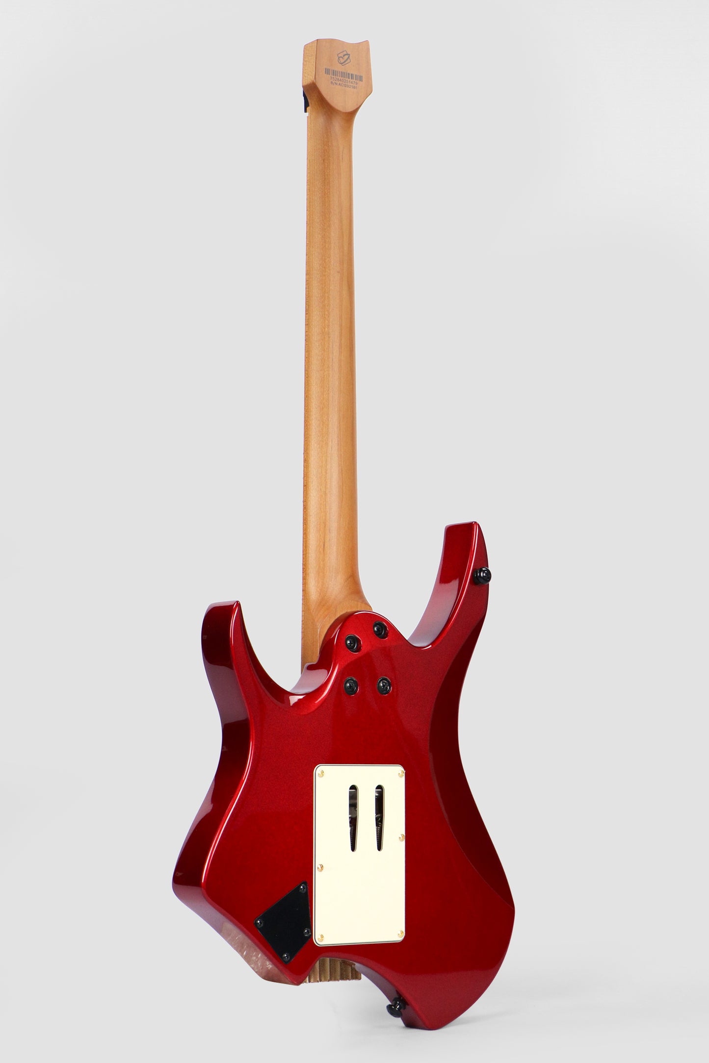 JCraft Aeon Headless Fusion HSS Electric Guitar HTP-3 - Metallic Red