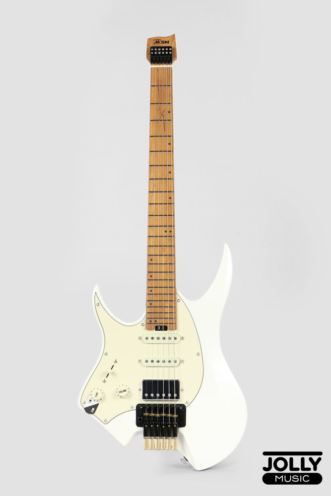 JCraft Aeon Headless Fusion HSS LEFT HAND HTP-3 LH - Pearl White Metallic