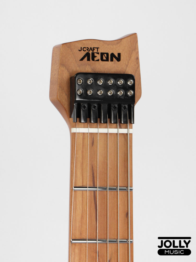 JCraft Aeon Headless Fusion HSS LEFT HAND HTP-3 LH - Pearl White Metallic