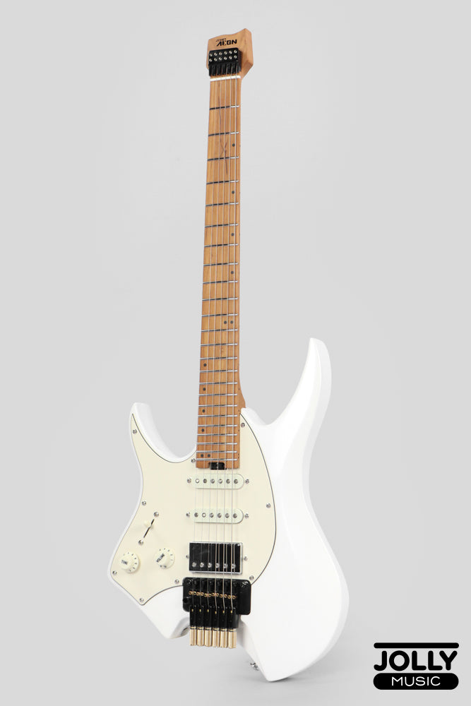 JCraft Aeon Headless Fusion HSS LEFT HAND HTP-3 LH - Pearl White Metallic