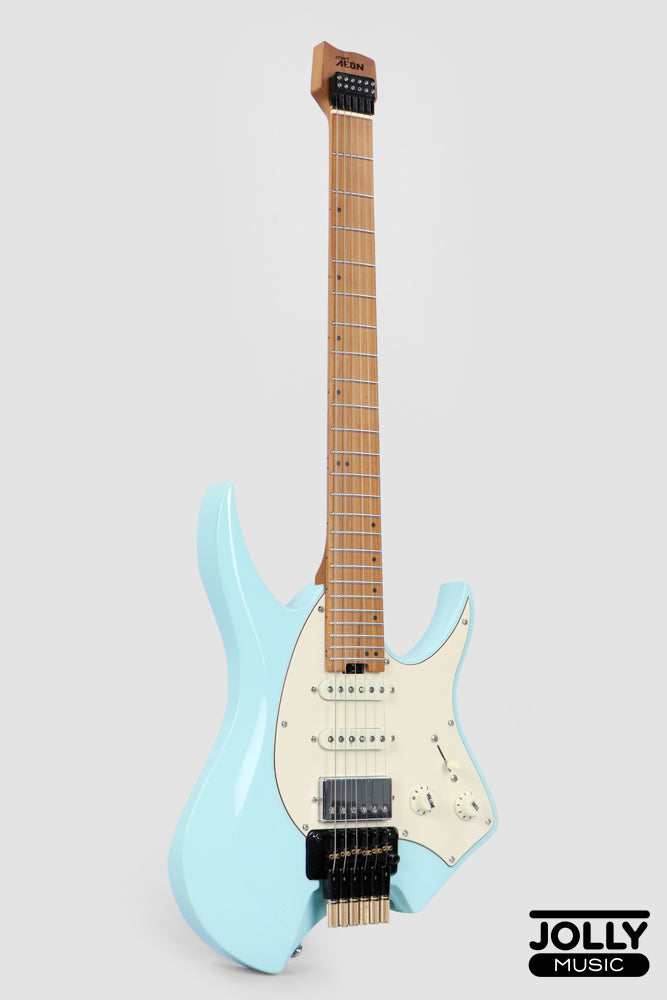 JCraft Aeon Headless Fusion HSS Electric Guitar HTP-3 - Sonic Blue