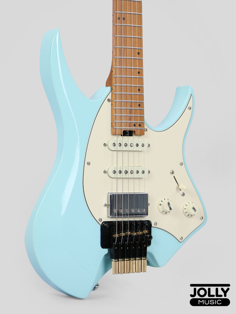 JCraft Aeon Headless Fusion HSS Electric Guitar HTP-3 - Sonic Blue