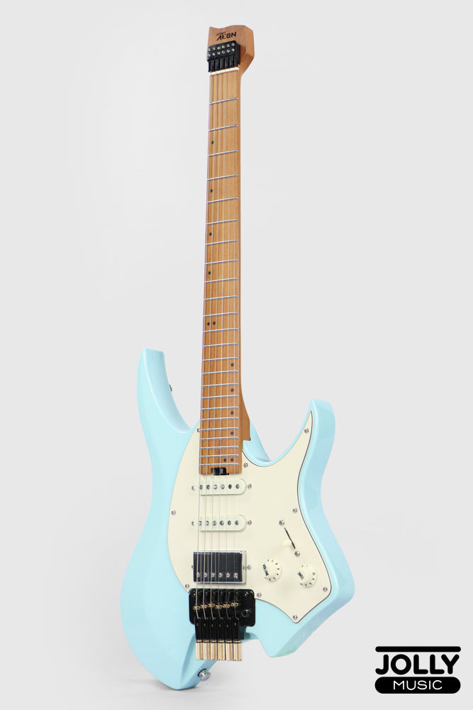 JCraft Aeon Headless Fusion HSS Electric Guitar HTP-3 - Sonic Blue