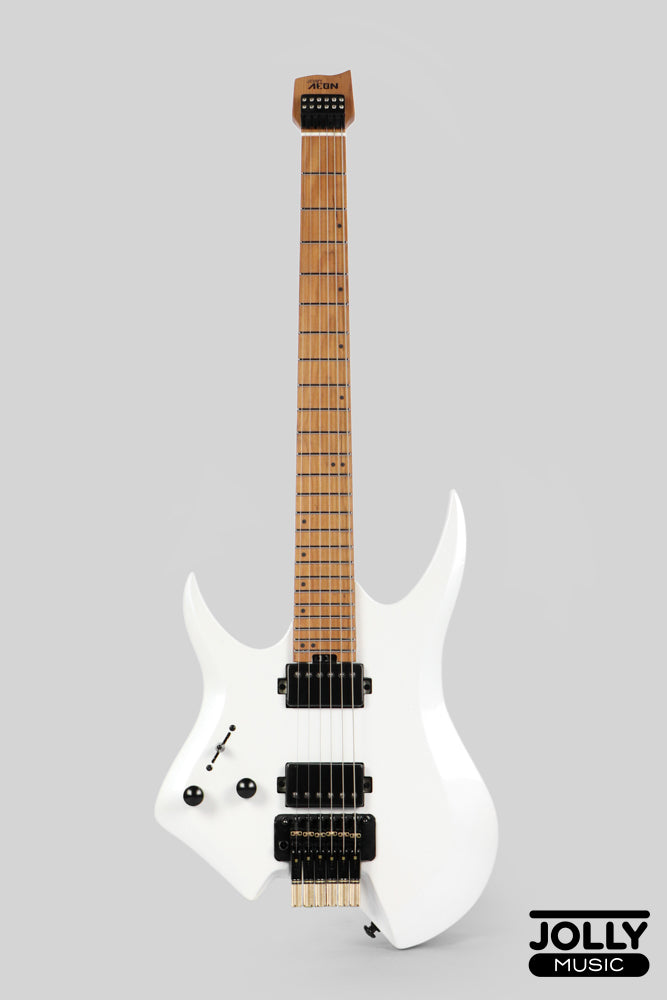 JCraft Aeon Headless Trem LEFT HAND HTR-3 LH - Pearl White Metallic