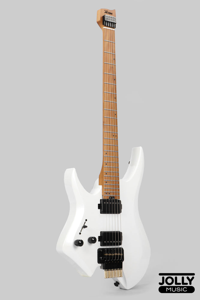 JCraft Aeon Headless Trem LEFT HAND HTR-3 LH - Pearl White Metallic