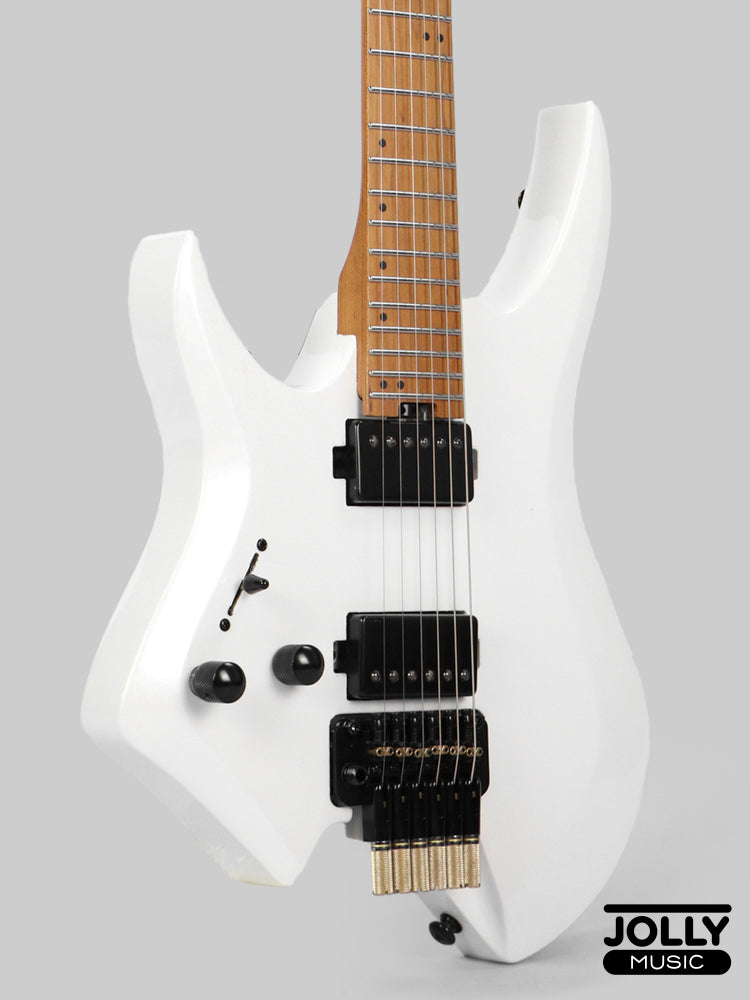 JCraft Aeon Headless Trem LEFT HAND HTR-3 LH - Pearl White Metallic