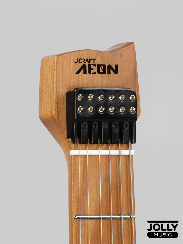 JCraft Aeon Headless Trem LEFT HAND HTR-3 LH - Pearl White Metallic