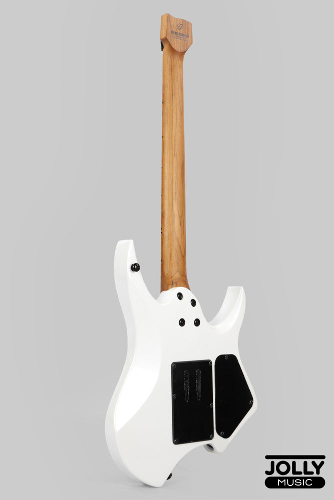 JCraft Aeon Headless Trem LEFT HAND HTR-3 LH - Pearl White Metallic