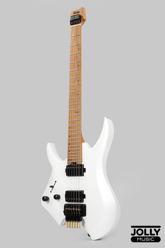 JCraft Aeon Headless Trem LEFT HAND HTR-3 LH - Pearl White Metallic