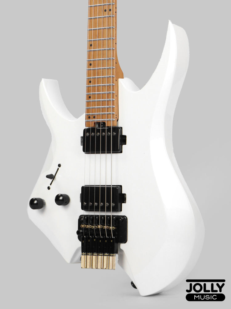 JCraft Aeon Headless Trem LEFT HAND HTR-3 LH - Pearl White Metallic