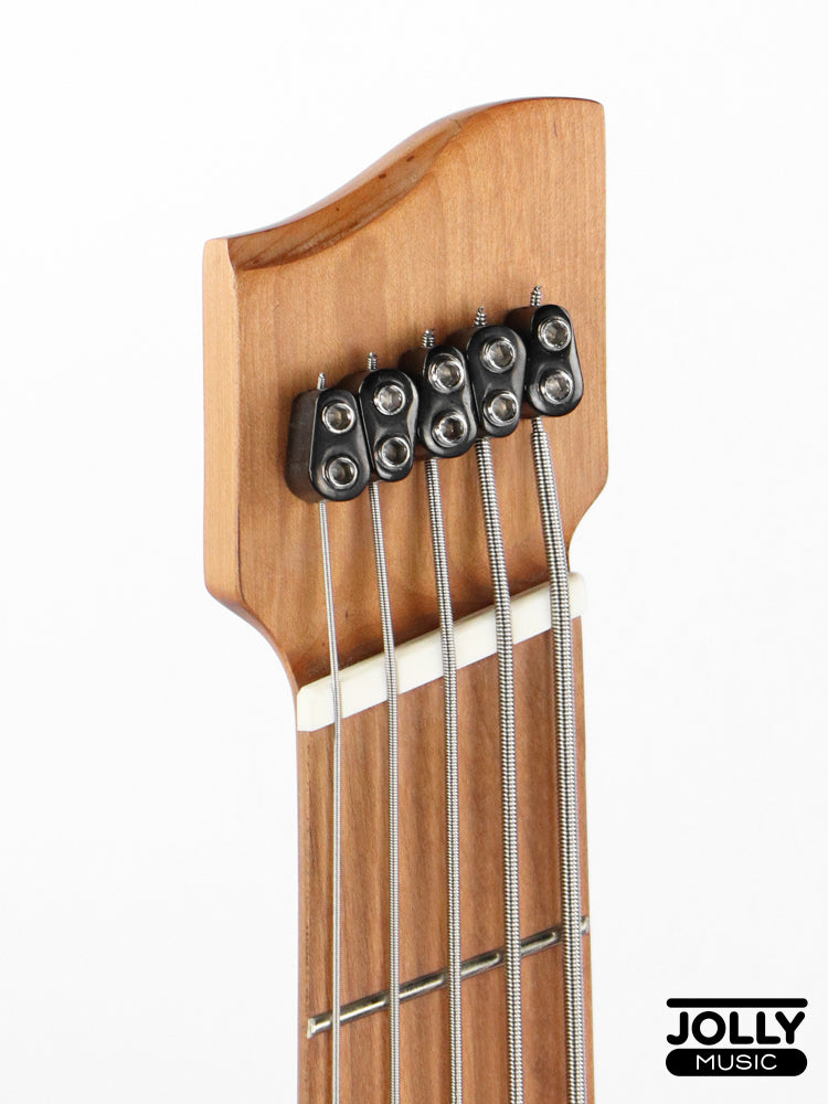 JCraft Aeon Headless LEFT HAND Bass 5-String HBM-3-5 LH - Black Metallic