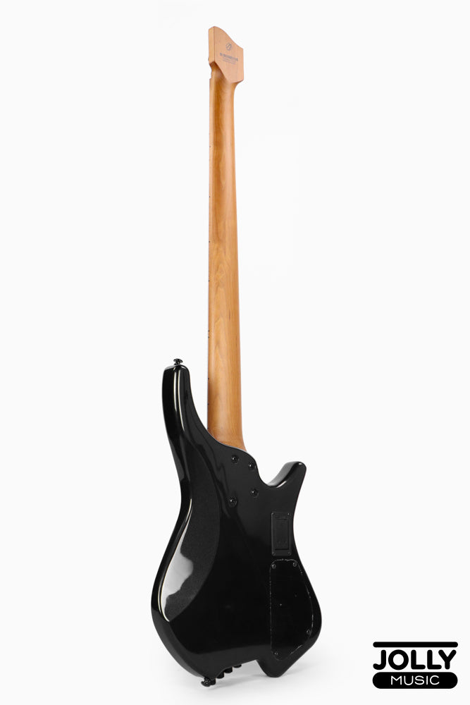 JCraft Aeon Headless LEFT HAND Bass 5-String HBM-3-5 LH - Black Metallic
