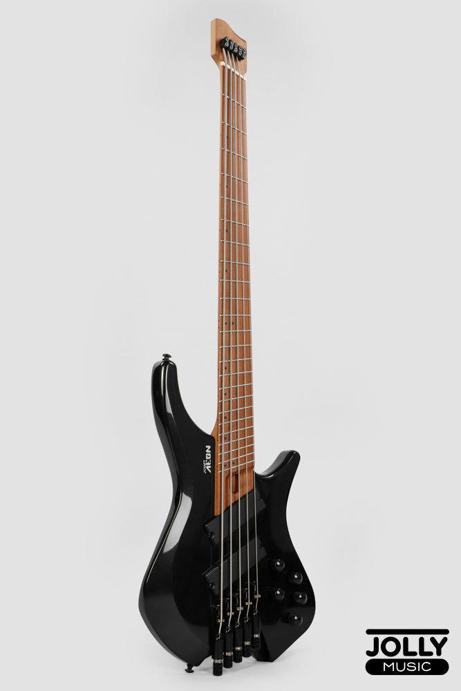 JCraft Aeon Headless Multiscale Bass 5-String HBM-3-5 - Black Metallic