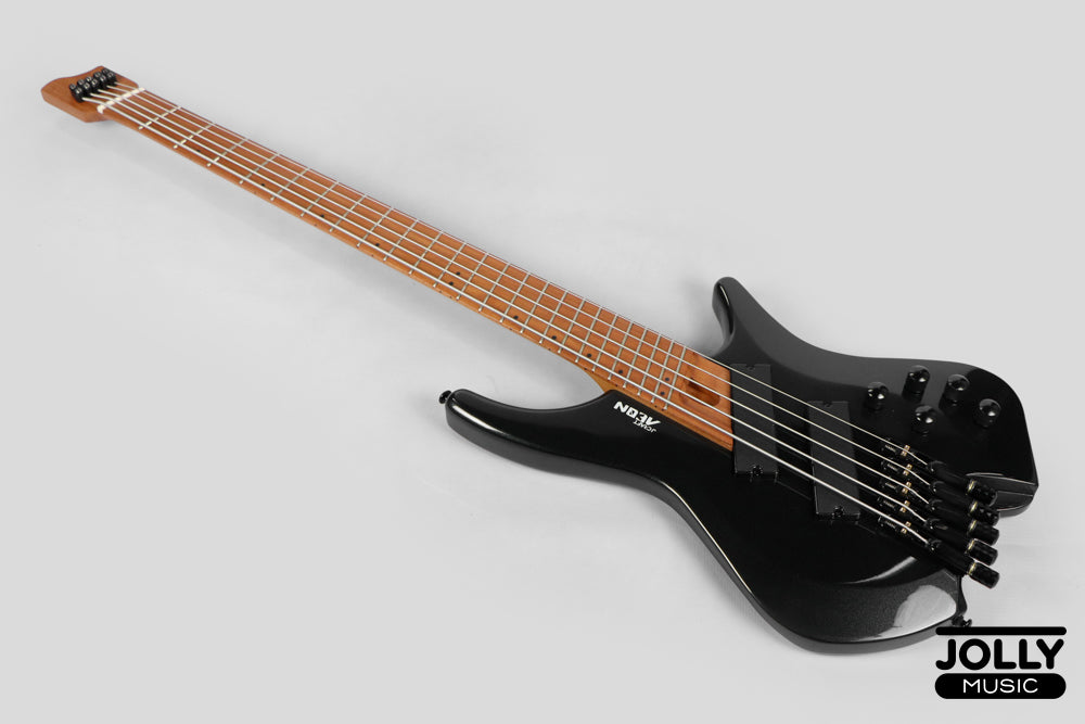 JCraft Aeon Headless Multiscale Bass 5-String HBM-3-5 - Black Metallic