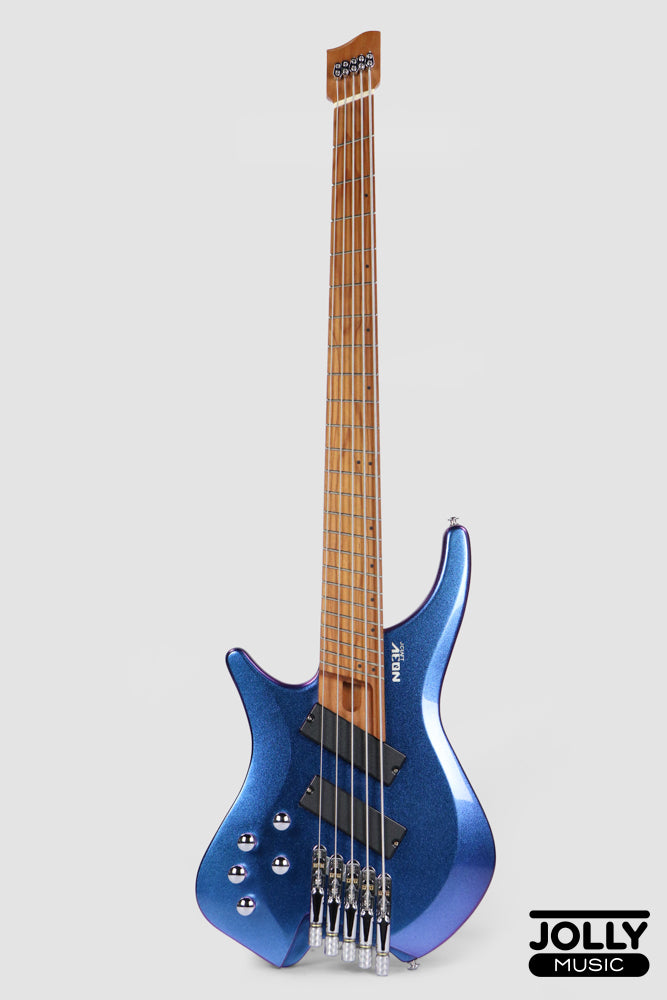 JCraft Aeon Headless LEFT HAND Bass 5-String HBM-3-5 LH - Chameleon