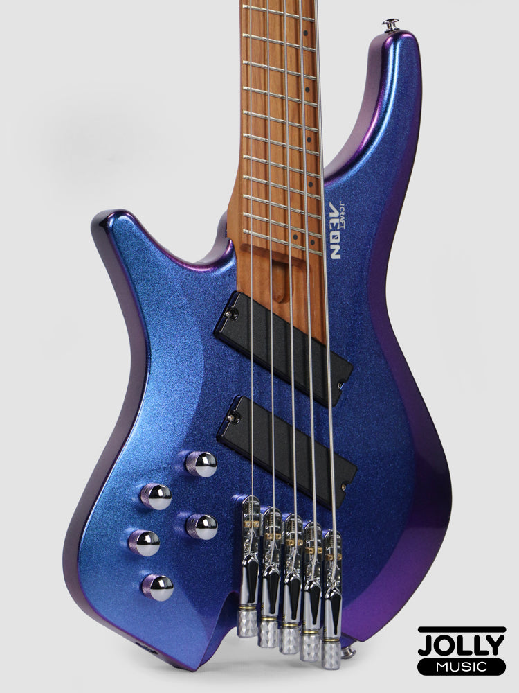 JCraft Aeon Headless LEFT HAND Bass 5-String HBM-3-5 LH - Chameleon