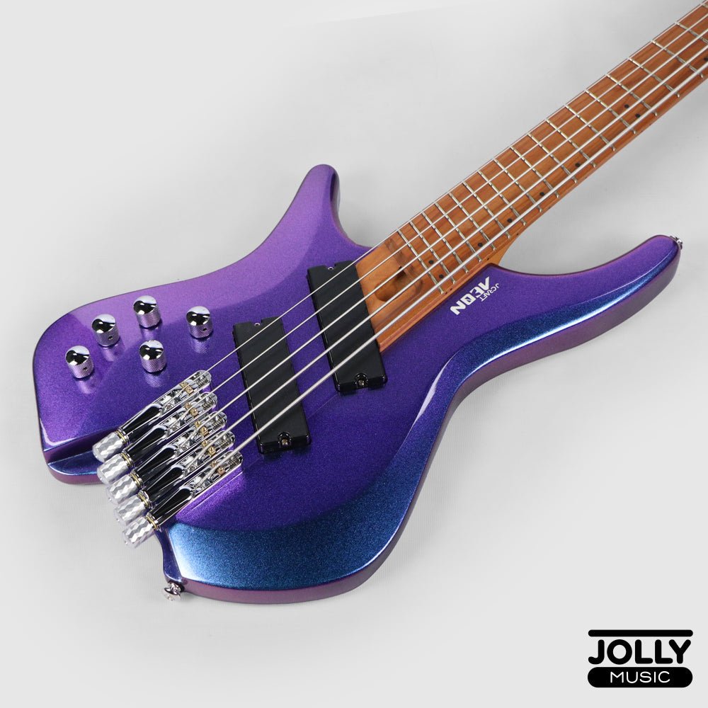 JCraft Aeon Headless LEFT HAND Bass 5-String HBM-3-5 LH - Chameleon