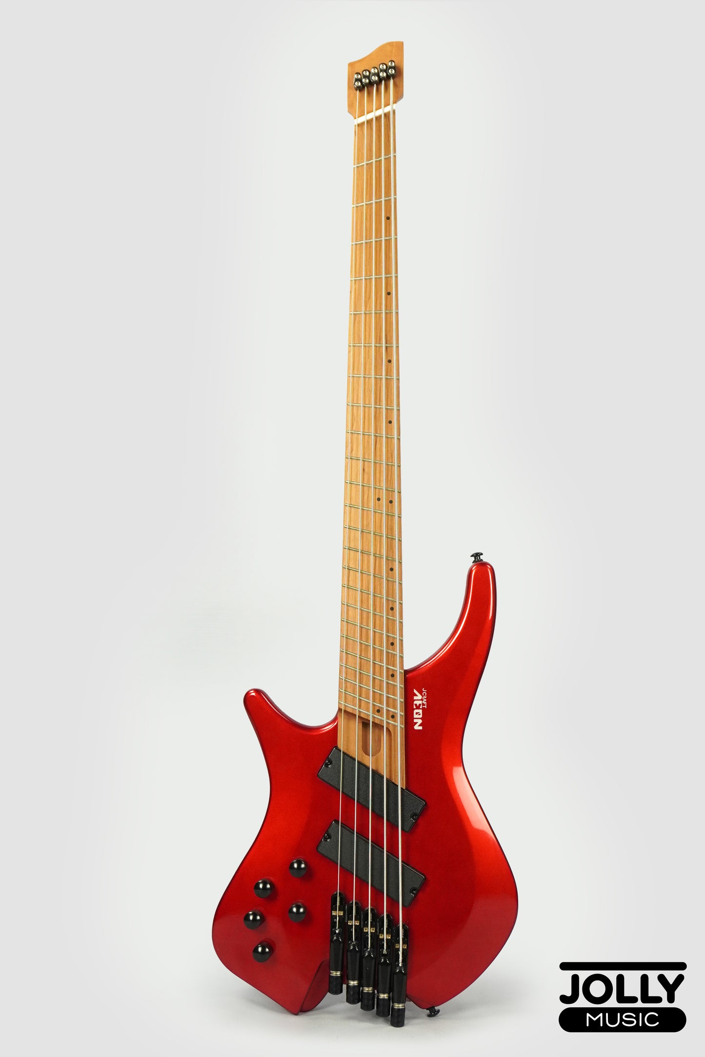 JCraft Aeon Headless LEFT HAND Bass 5-String HBM-3-5 LH - Metallic Red