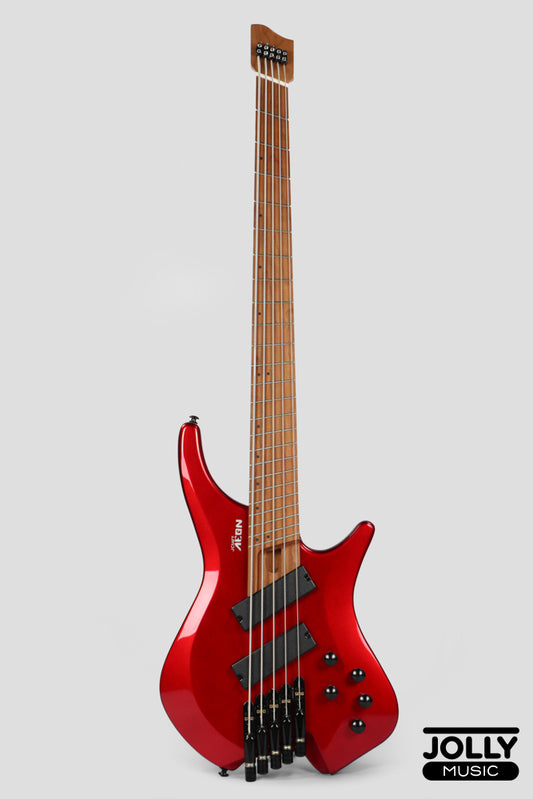 JCraft Aeon Headless Multiscale Bass 5-String HBM-3-5 - Metallic Red
