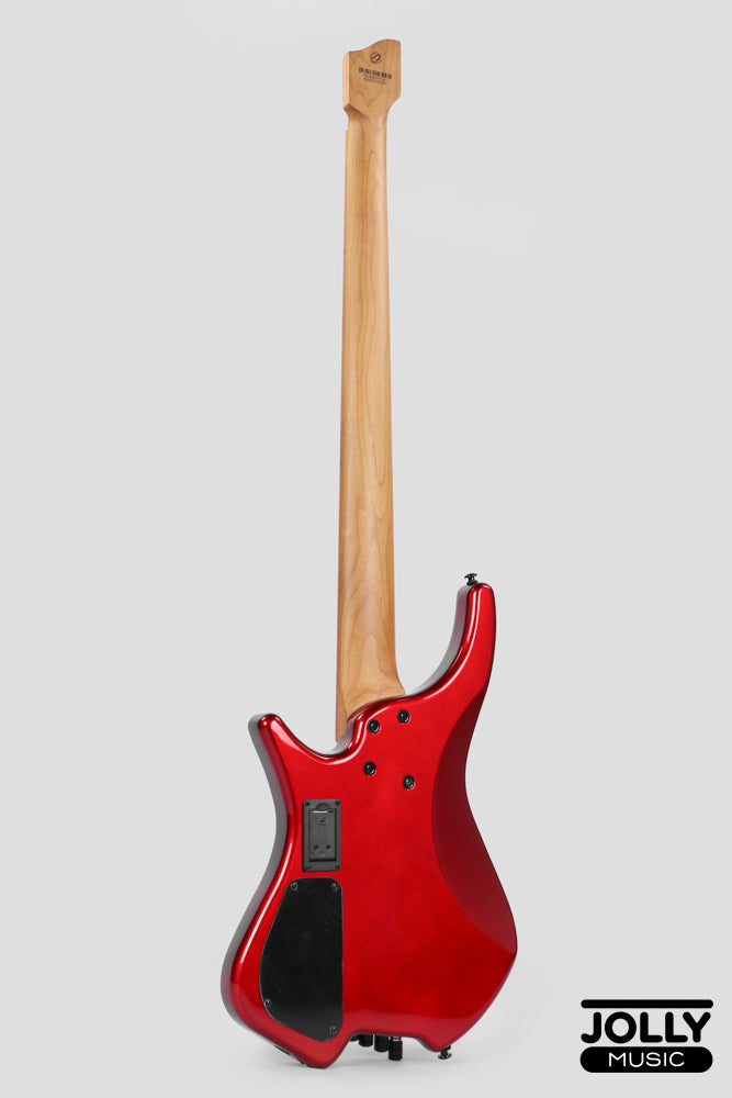 JCraft Aeon Headless Multiscale Bass 5-String HBM-3-5 - Metallic Red