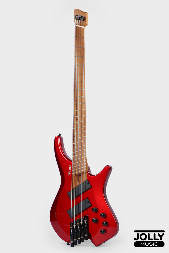 JCraft Aeon Headless Multiscale Bass 5-String HBM-3-5 - Metallic Red
