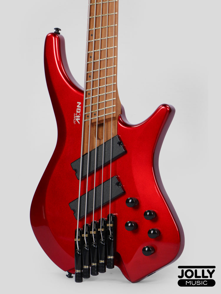 JCraft Aeon Headless Multiscale Bass 5-String HBM-3-5 - Metallic Red